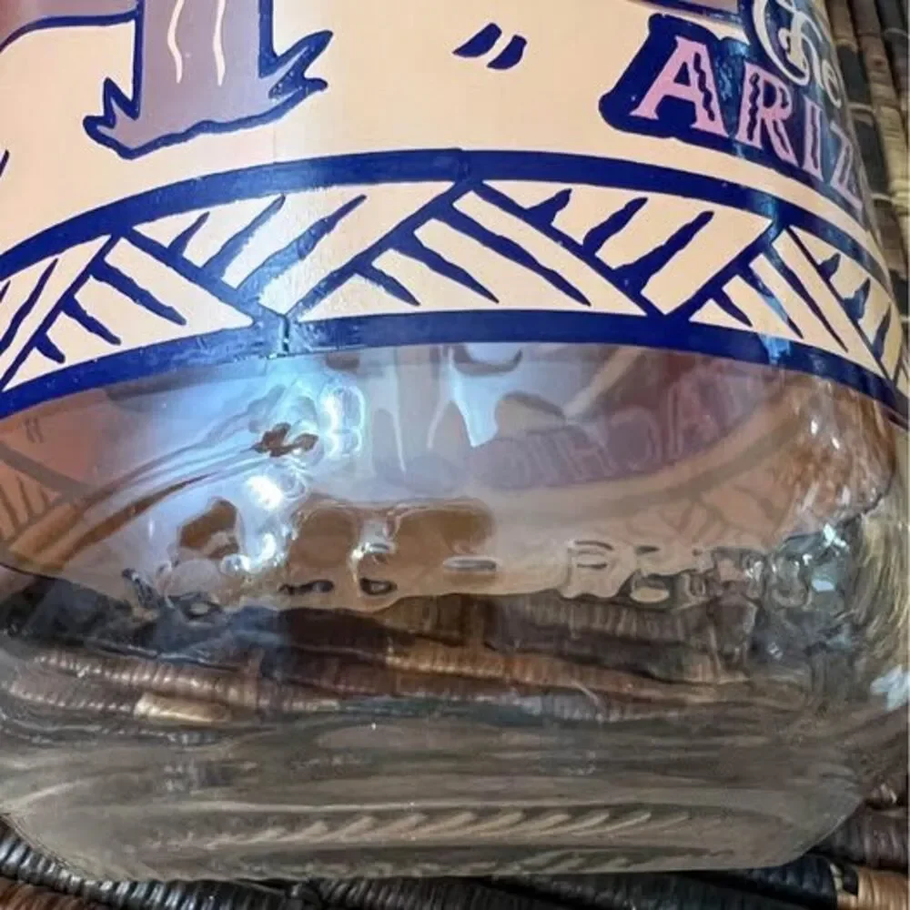 Mason Jar Glass With Wire Top Canister From The Arizona Pistachio Company